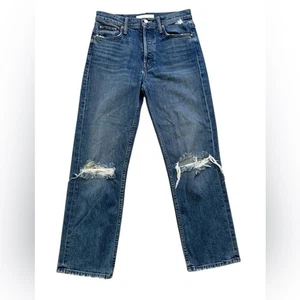 MOTHER The Tomcat high rise distressed crop jeans size women’s 27 - Picture 1 of 8