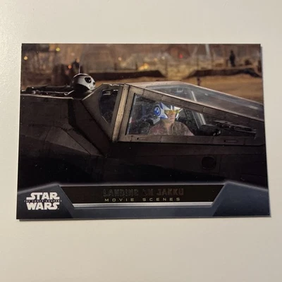 Tarjeta #1 2015 Topps Star Wars The Force Awakens Landing on Jakku escenas de películas Foto 1 de 2