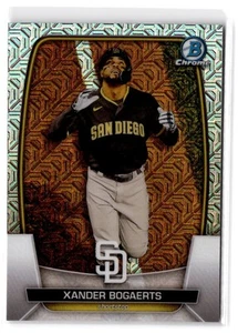 2023 Bowman Xander Bogaerts #7 Mojo Refractors San Diego Padres - Picture 1 of 2