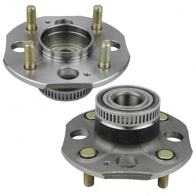 Para 1991 1992 1993 Honda Accord 4 puertas sedán freno de disco 2 cojinetes de buje de rueda trasera Foto 1 de 4