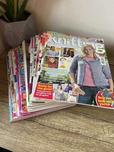 22 x Knitting & Crochet Magazine BUNDLE Crafting Craft Magazines for all ages - Picture 1 of 6