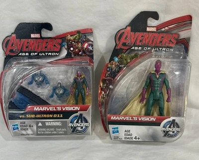 Экшн-фигурка Marvel's Vision набор из 2 предметов Avengers Age of Ultron Hasbro 2015 НОВАЯ - Изображение 1 из 4