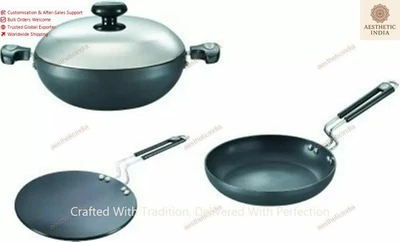 Indian Best Prestige Build Your Kitchen Kadhai Set, Best For All Occasion Gift. - Image 1 of 4