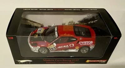 HOT WHEELS ELITE 1:18 FERRARI CHALLENGE MODENA COCHES CARRERAS #102 - SELLADO Foto 1 de 4