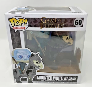 Funko Pop! Rides #60 Game of Thrones - Mounted White Walker BOX DAMAGE - Picture 1 of 6