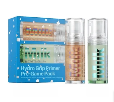 Milk Makeup Mini Hydro Grip Golden Bronze + Original Primer Pre-Game 2 Pack Set - Image 1 of 4