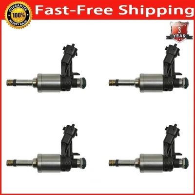 4X Fuel Injectors FJ1140 For Ford Focus 2.0L L4 Turbocharged 2013 2014 2015-2018 — 第 1/4 张图片