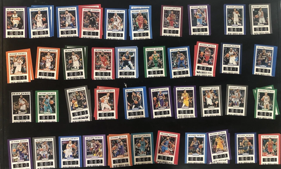 U Pick Set 1 Season Ticket Panini Contenders Basketball Trading Cards Draft '19 - Image 1 of 1