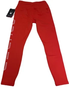 SPYDER ACTIVE LADIE'S LEGGINGS| RED COLOR| Large| NWT! - Picture 1 of 2