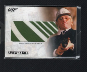 The Complete James Bond Prop Relic Card RC9 Zorin Industries Patch - Picture 1 of 4