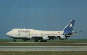 Aeromaritime International Boeing -- Airplane, Plane, Aircraft Postcard - Picture 1 of 2