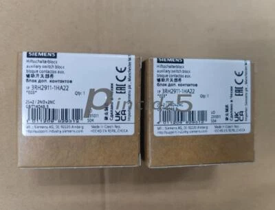 1PCS Free Shipping SIEMENS 3RH2911-1HA22 Fast Shipping 3RH2911 1HA22 In Box - Image 1 of 4