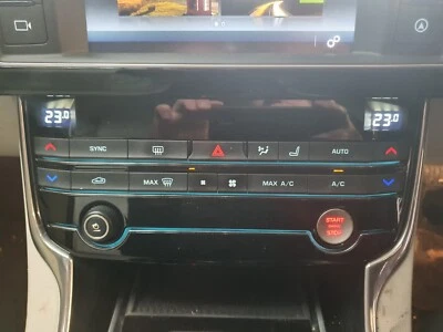 2016 JAGUAR XE GTDI X760 4DRS SALOON A/C HEATER CLIMATE CONTROLS REF18320 - Image 1 of 4
