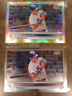 Pete Alonso Mets Refractor 2022 Topps Chrome 209 And Base