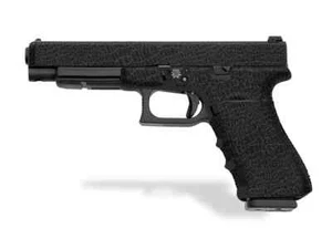 Gen 3 Glock 34 / Glock 35 Decal Grip - Reptilian (schwarz) - Bild 1 von 2