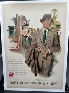 Vintage Werbung 1948 - Hart Schaffner & Max - Bild 1 von 1
