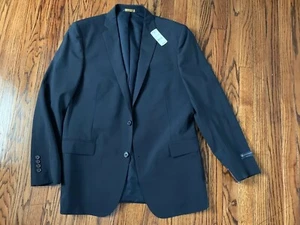 New Brooks Brothers 40 Fitzgerald Estrato Wool 2 Button Blazer Jacket Navy $499 - Picture 1 of 8