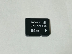 Sony PS Vita Memory Card 64GB PCH-Z641J PlayStation Official Tested Initialized - Picture 1 of 1