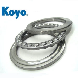 KOYO 51110 dreiteiliges Axiallager 50 mm Bohrung x 70 mm Außendurchmesser x 14 mm Tiefe - Bild 1 von 1