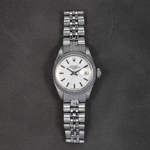 Rolex Date 6917 - 1979 FULLY SERVICED! Ladies Automatic Vintage White Dial 26mm - Picture 1 of 11
