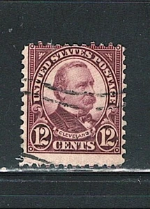 US Year of 1931 Grover Cleveland Single Stamp Scott# 693 (Used), - Picture 1 of 2
