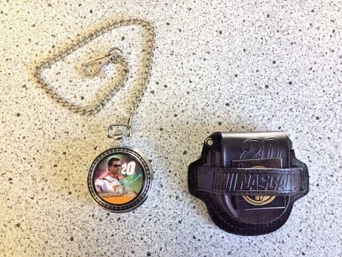 Franklin Mint Tony Stewart Nascar "Driving Passion" collector pocket watch Cover