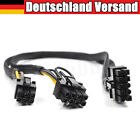 for HP ProLiant DL380 G8 G9 GPU 10pin to 6+8pin Power Adapter PCIE Cable 50cm