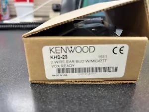Kenwood 2 wire ear bud w/mic/ptt - Picture 1 of 4