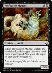 ROTFEASTER MAGGOT X 4 N/M BATTLEBOND MAGIC THE GATHERING - Picture 1 of 1