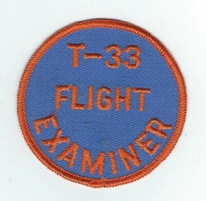 T-33 FLIGHT EXAMINER patch - Picture 1 of 2