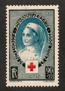 1939 France Sc# B81 - International Red Cross 75th Anniversary "Nurse" MNH Cv$13 - Picture 1 of 1