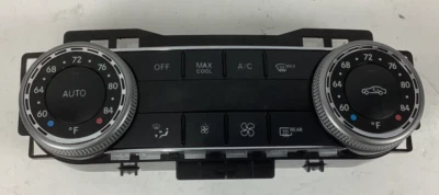 Interruptor de control de clima de calefacción de temperatura de aire acondicionado Mercedes-Benz C300 2008-2011 OEM Foto 1 de 4