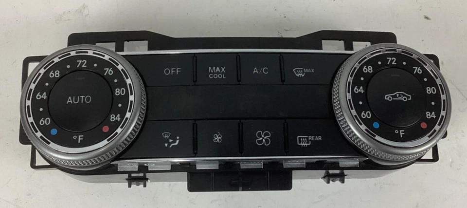 Interruptor de control de clima de calefacción de temperatura de aire acondicionado Mercedes-Benz C300 2008-2011 OEM Foto 1 de 4