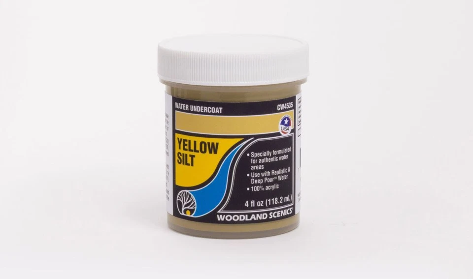 Water Undercoat - Yellow Silt - Woodland Scenics CW4535 - Photo 1/1