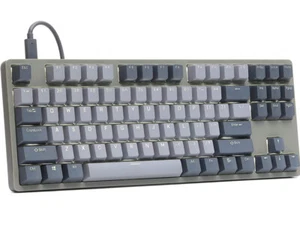 Drop ENTR Gray Mechanical Keyboard Halo True Switches 87 Keys MDX-34727-6 - Picture 1 of 4