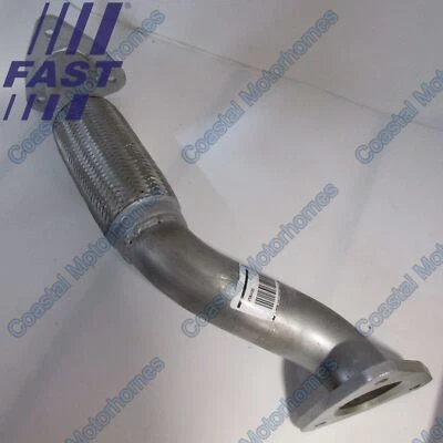 Fits Fiat Ducato Peugeot Boxer Citroen Relay Flexy Exhaust Pipe 3.0 JTD-HDI - Image 1 of 4