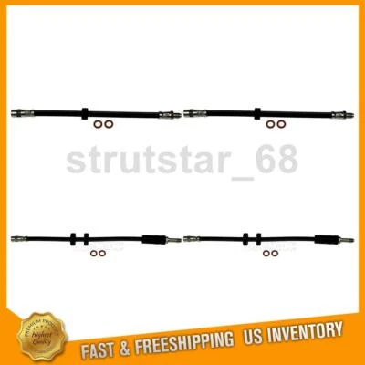 4 mangueras de freno delanteras traseras para Volvo XC90 3,2 L 2,5 L 2,9 L 4,4 L Foto 1 de 4