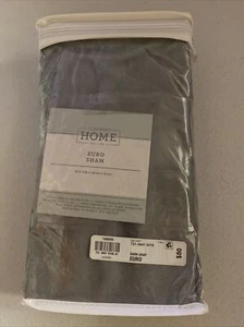 JCPenney Home Euro Sham, 26x26โ, Dark Gray ๐ - Picture 1 of 4