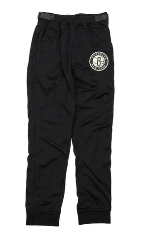 Zipway NBA Men's Brooklyn Nets Tricot Jogger Tear-Away Pants, Black Cover