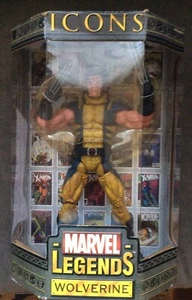 TOY BIZ MARVEL LEGENDS ICONS WOLVERINE UNMASKED 12” FIGURE MIB FREE SHIPPING - Picture 1 of 7