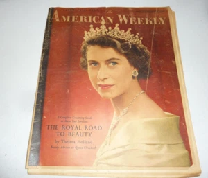 American Weekly Magazine 6 de noviembre de 1955 The Royal Road to Beauty Thelma Holland - Imagen 1 de 3