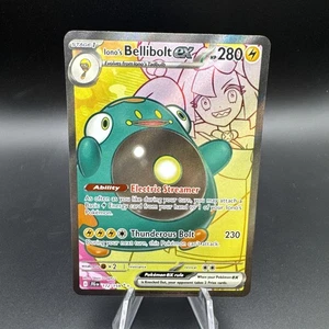 Juego de cartas coleccionables Pokémon Iono's Bellibolt EX #172/159 Full Art Holo Journey Together | 2 - Imagen 1 de 2