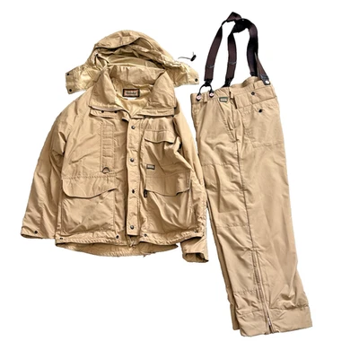 Винтажный Remington большой хаки охотничья куртка и нагрудники Gore-Tex ткани сделано в США - Изображение 1 из 4