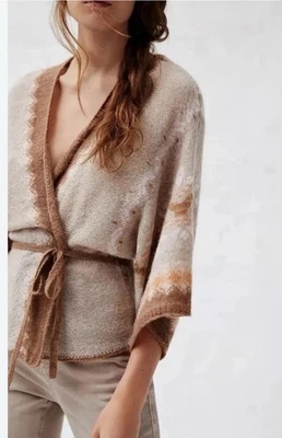 Suéter Kimono con Capa Anthropolgie Damas Talla M/L  Foto 1 de 4