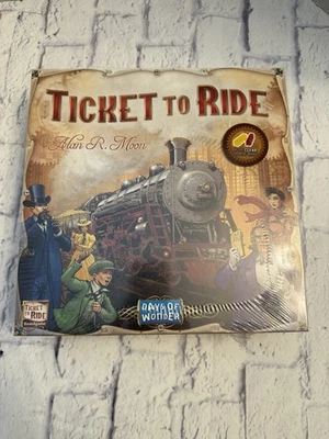 Days of Wonder Ticket To Ride by Alan R. Moon Train Adventure Board Game- Sealed - Image 1 of 4
