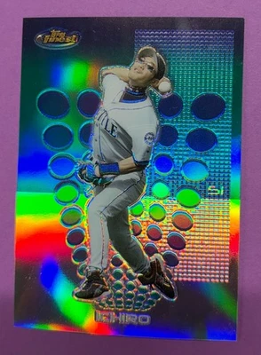 2004 Topps Finest #99 Ichiro Suzuki Refractor - Seattle Mariners - Image 1 of 2
