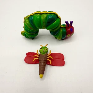 Eric Carle Caterpillar Dragonfly figurines - Picture 1 of 5