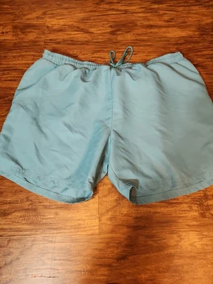Pantalones cortos de natación BCG para hombre 2XL verde azulado secado rápido cintura elástica malla forrada Foto 1 de 4