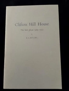 Clifton Hill House 1909-1959 by E E Butcher Bristol University hall of residence - Picture 1 of 5