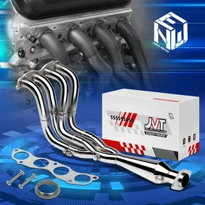 Repuesto de cabezal de escape para 88-01 Honda Civic Acura Integra K-Swapped 4-2-1 - Imagen 1 de 7